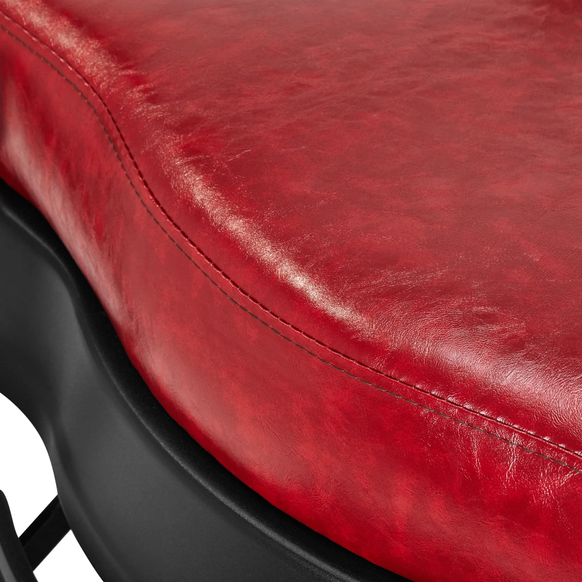 Hairdressing chair Gabbiano President red