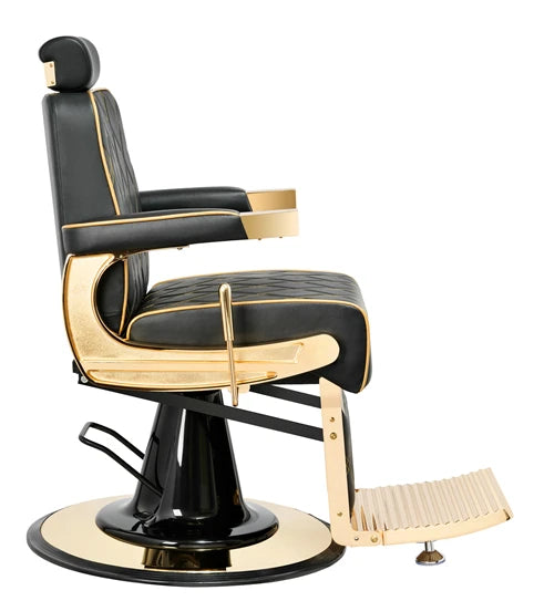 Weelko CREW GOLD Barberstuhl, Gold