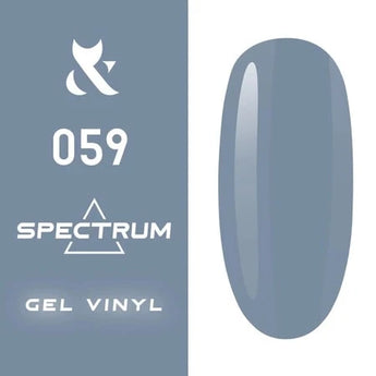 F.O.X Gēla nagu laka Spectrum 059 Gold, 7 ml