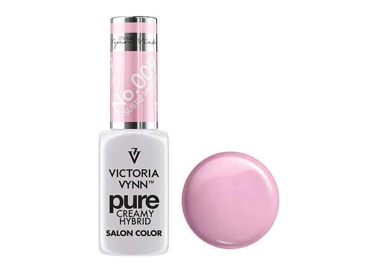 Gel polish 009 Subtle Pinkish PURE 8ml