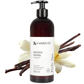Massage oil Daily Spa Jasmine Vanilla HABYS 500 ml