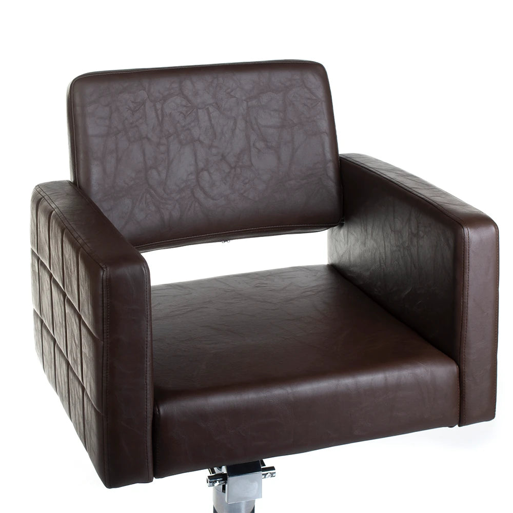 Hairdressing chair Ernesto BM-6302, brown