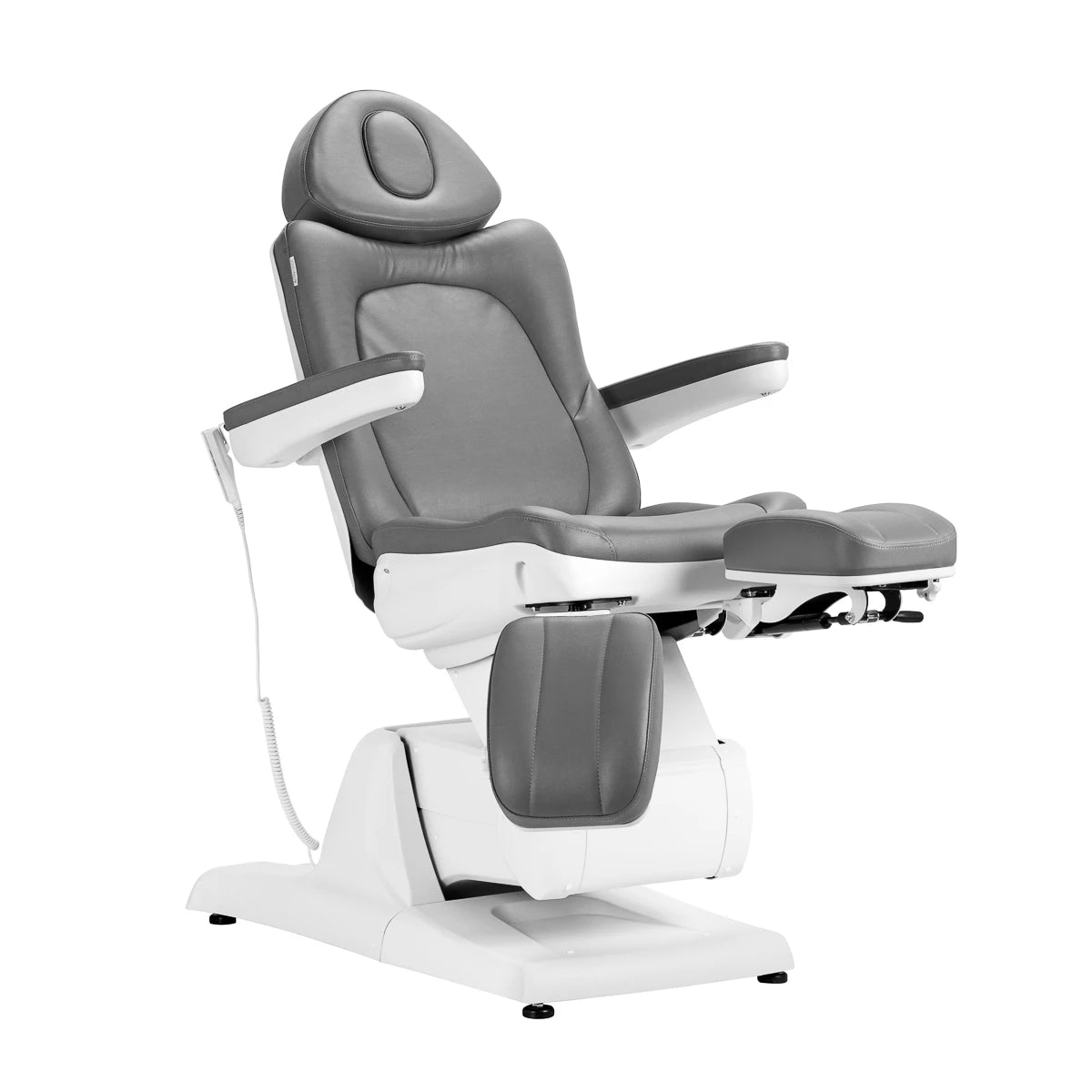 Jalkahoitotuoli AZZURRO 870s PEDI, 3 moottoria, harmaa