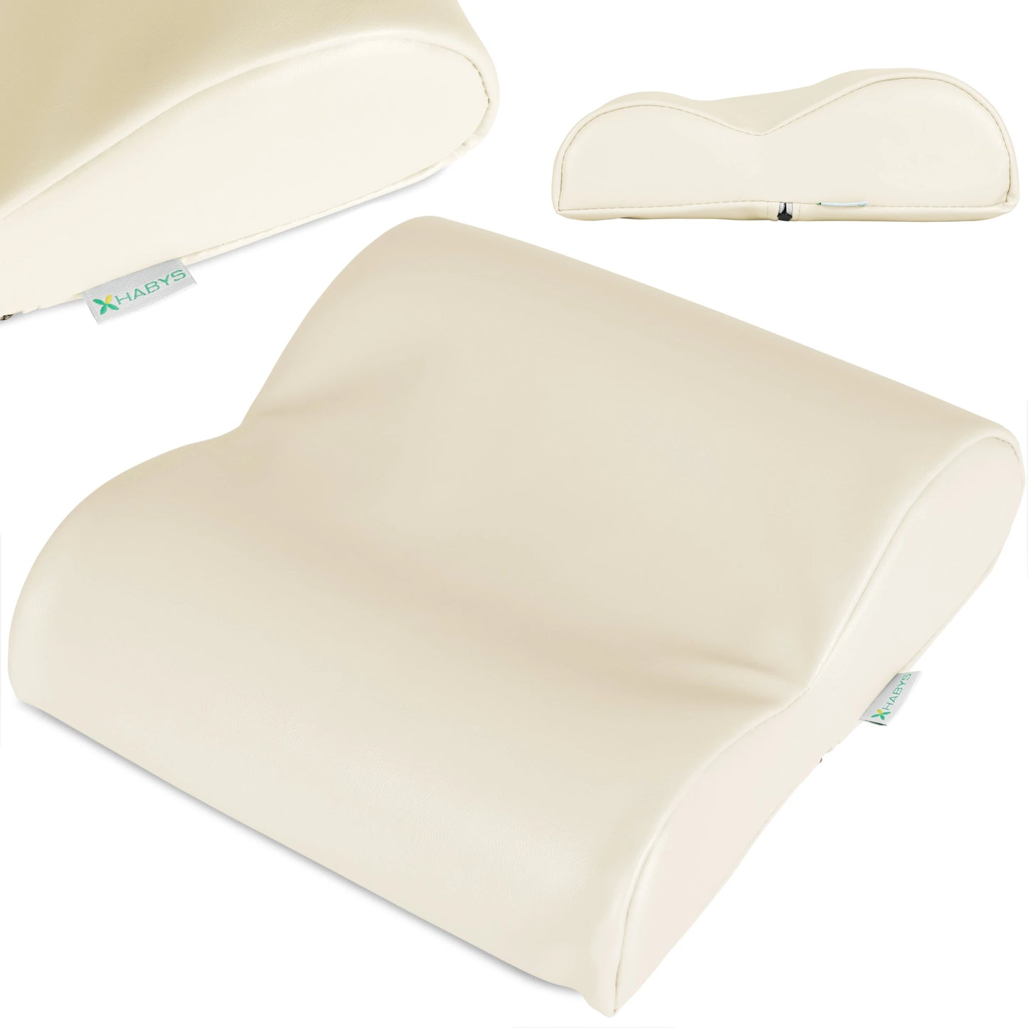 Halbrundes Stützkissen k707, Beige