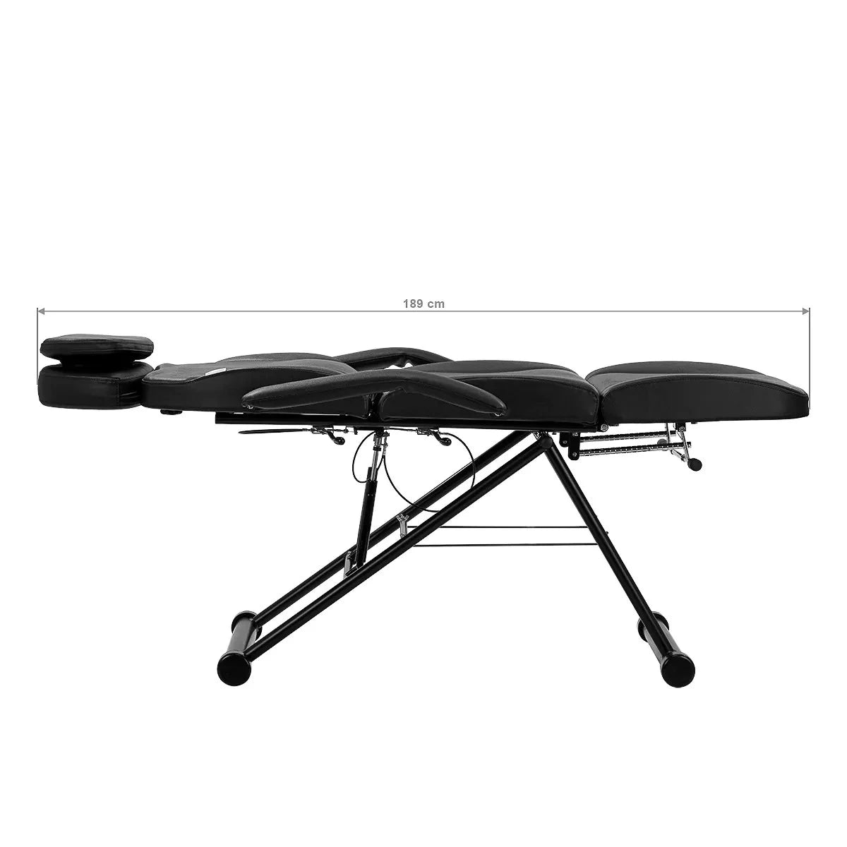 Beauty bed-couche AZZURRO 563, black