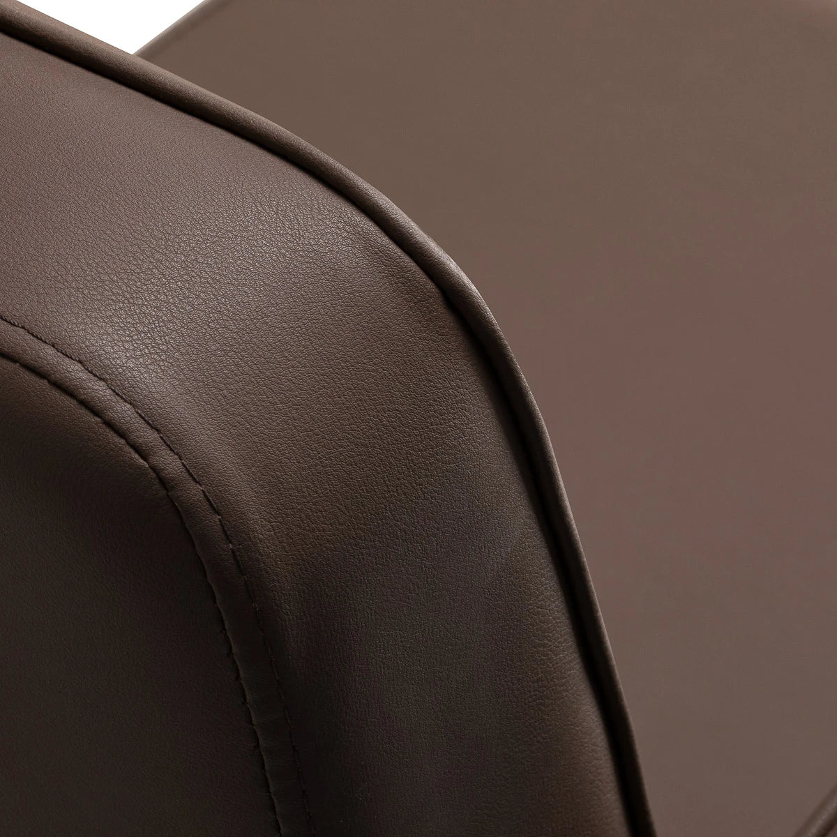 Gabbiano Continental hairdressing chair brown