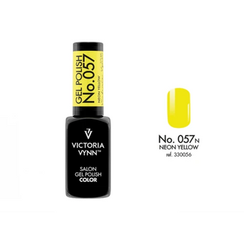 Hibridinis nagų lakas 057 Neon Yellow GP, 8 ml