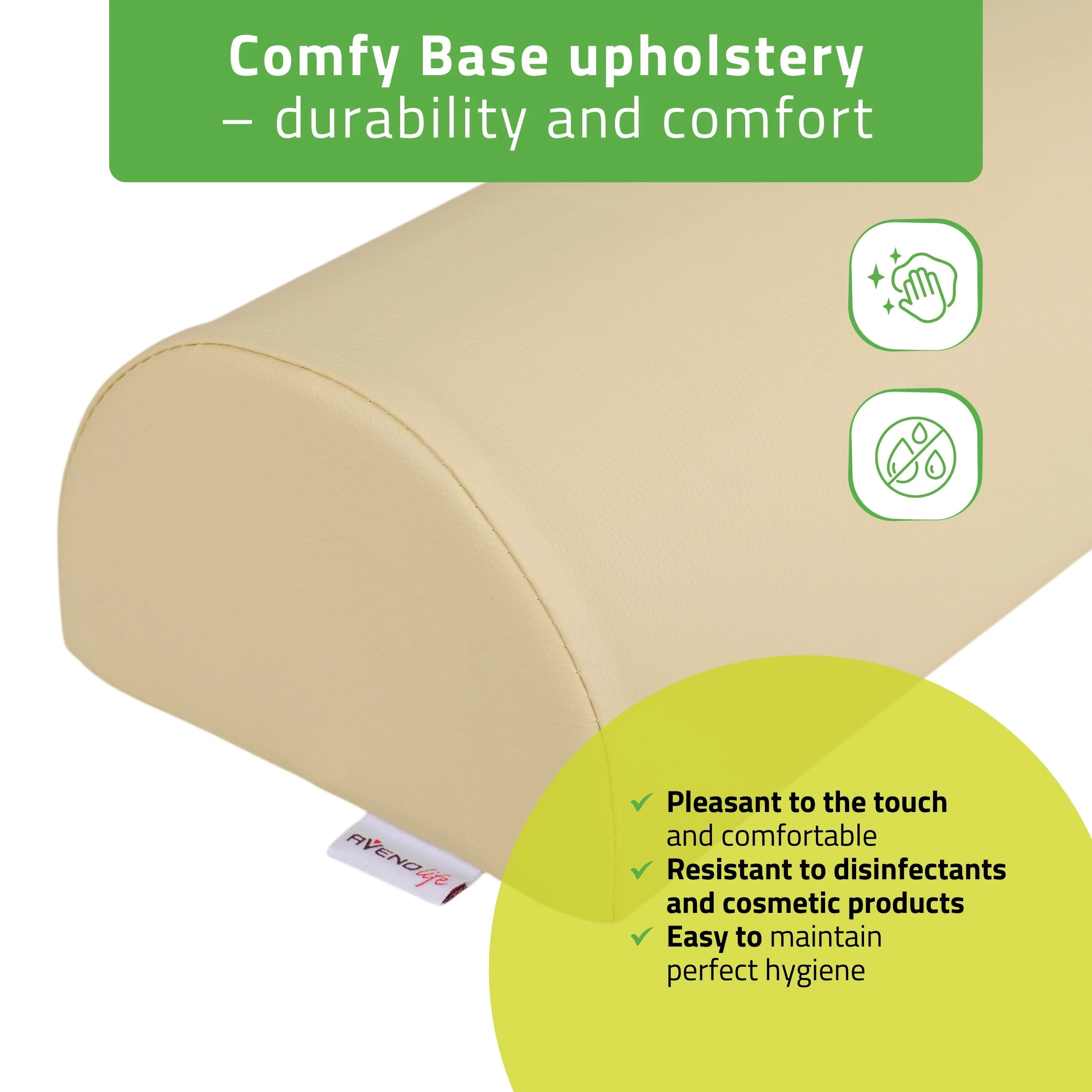 Semi Round Bolster 60x18x12 - K533 Beige