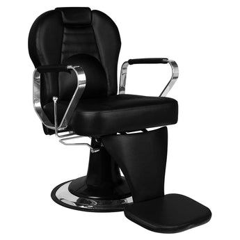 fauteuil Barbier Gabbiano noir tiziano