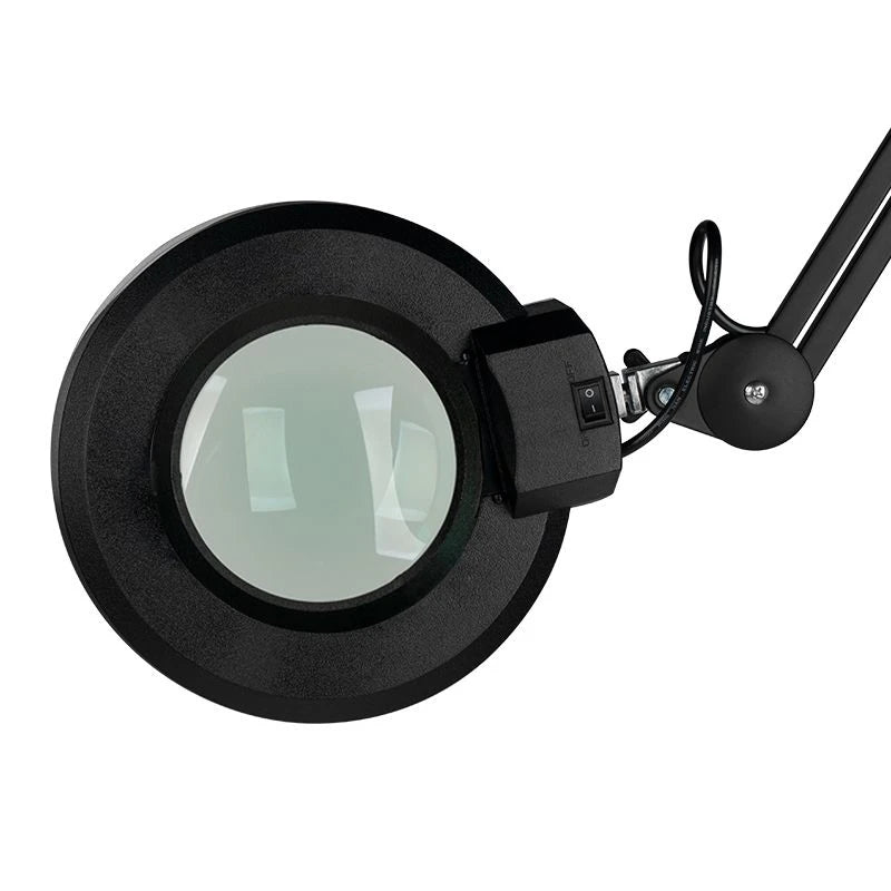 S4 Palielināmā lampa + melns statīvs