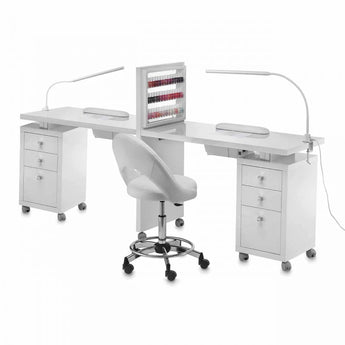 Manicure table Square Dispaly Double Vented