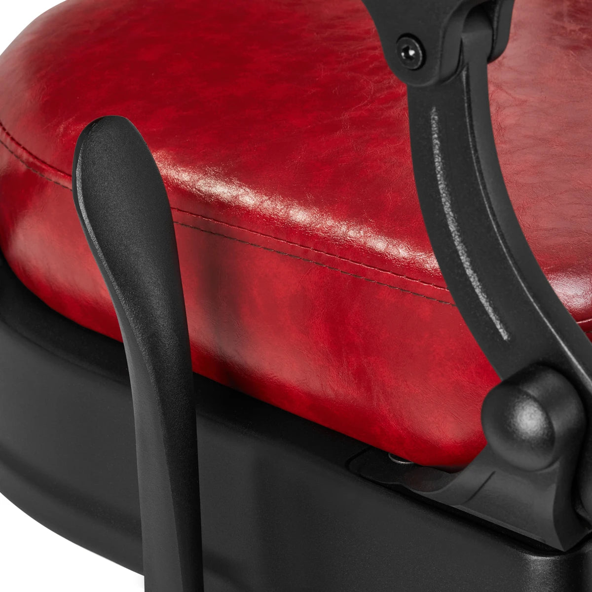 Hairdressing chair Gabbiano President red