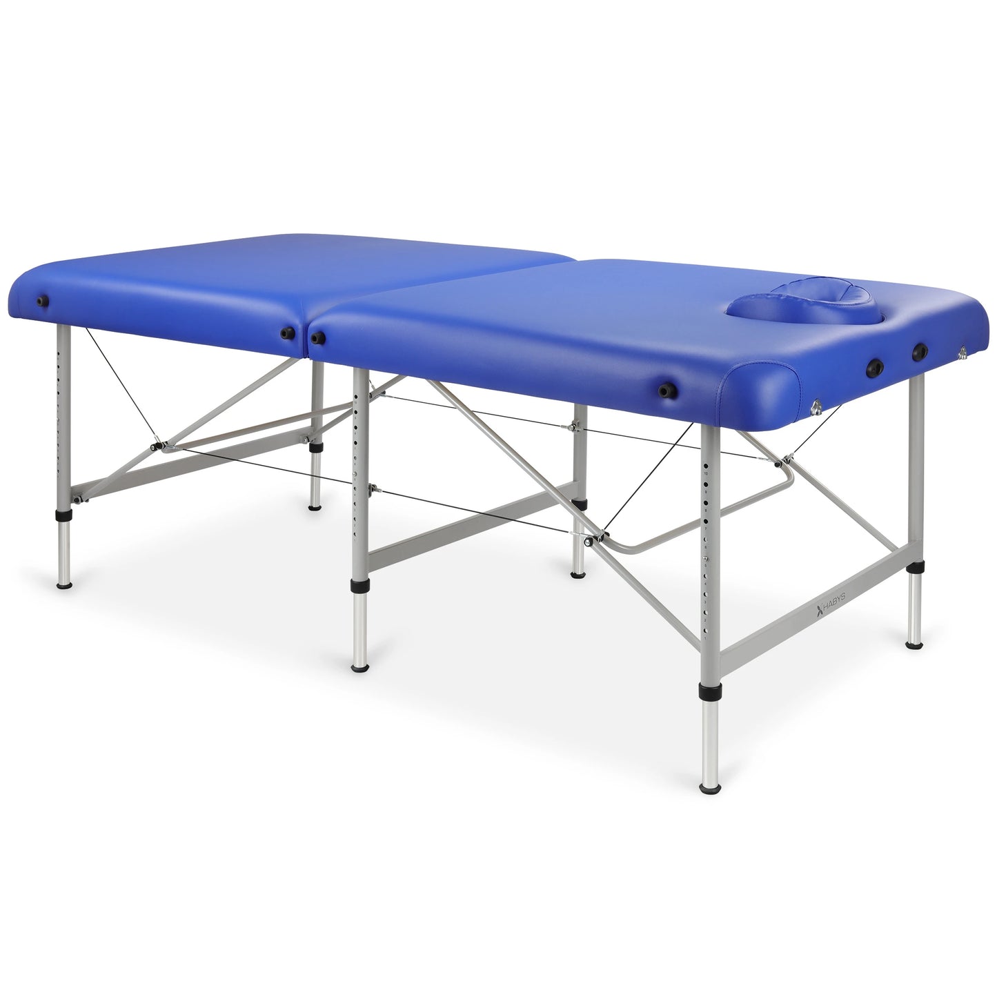 Table de massage Structural 102 Comfort visage Hole Vinyl Flex K012 bleu marine