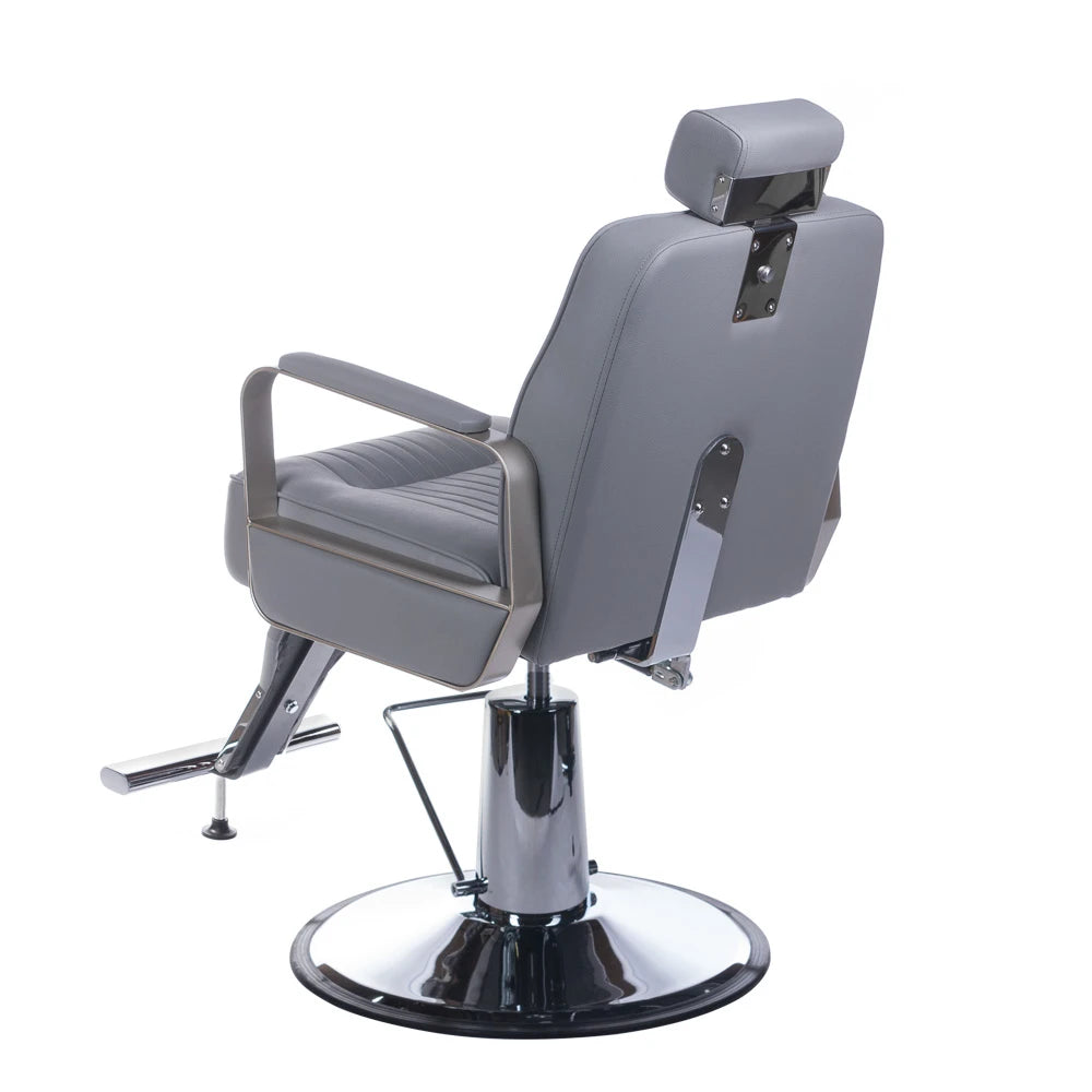 fauteuil Barbier HOMER BH-31237, gris clair