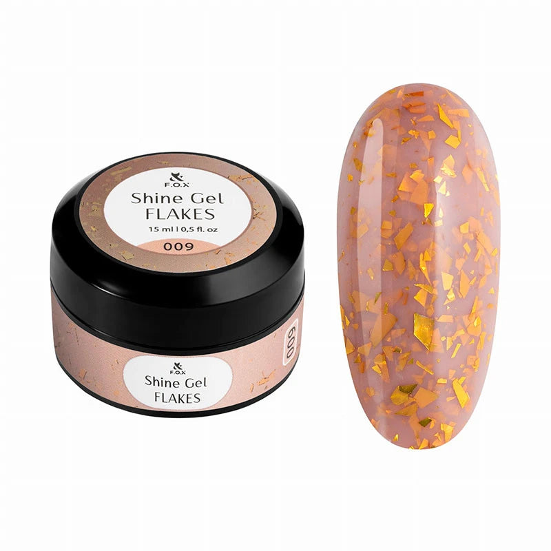 Shine Gel Flakes 009, 15 ml
