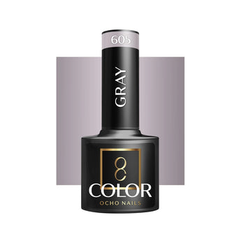 OCHO NAILS Gellack OCHO Gray 605, 5 g
