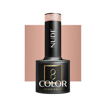 OCHO NAILS hibridinis nagų lakas Nude N02, 5 g