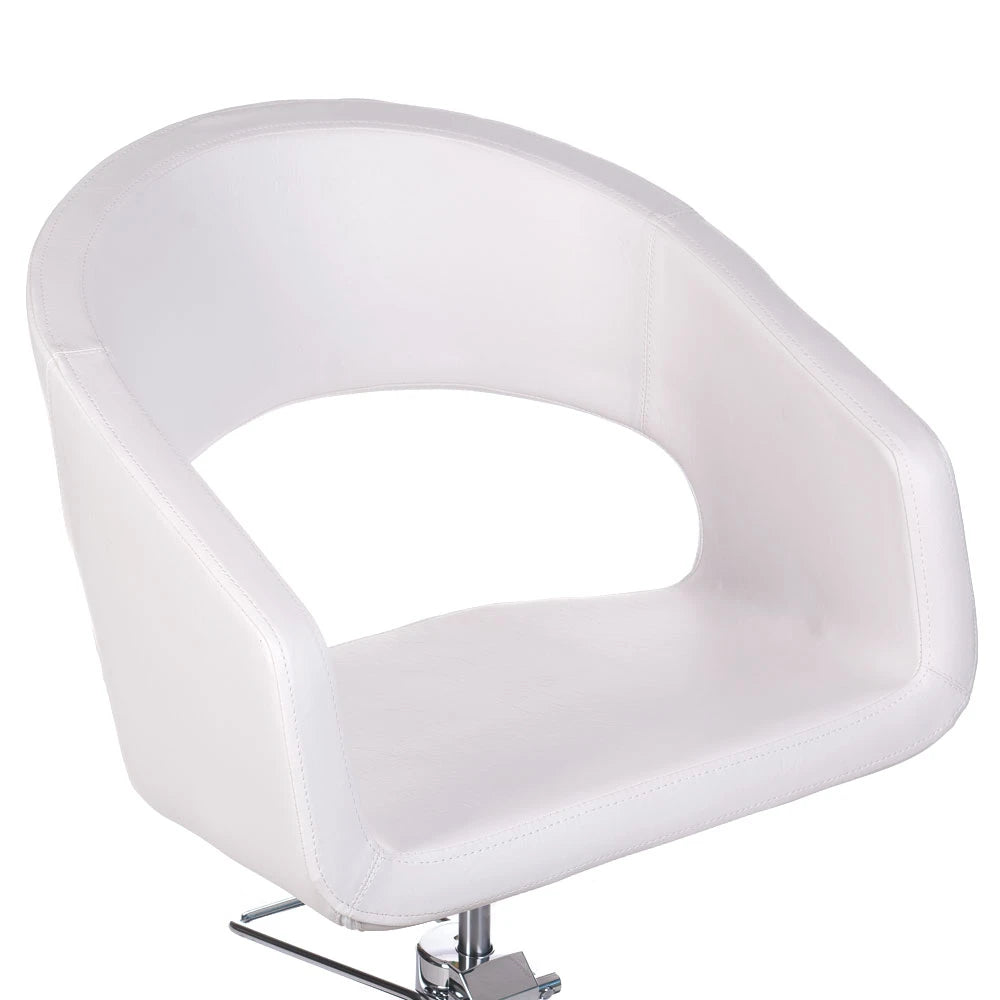 Frizētavas krēsls Paolo BH-8821, balts
