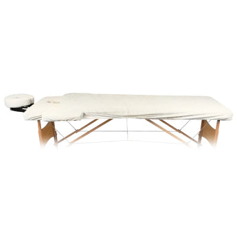 TERRY BED SHEET COMFORT WHITE SET