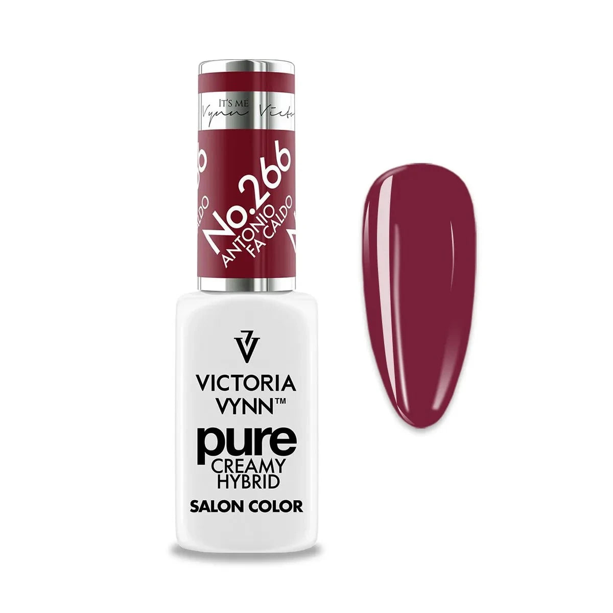 Victoria Vynn Gēla nagu laka 266 Antonio Fa Caldo PURE, 8 ml