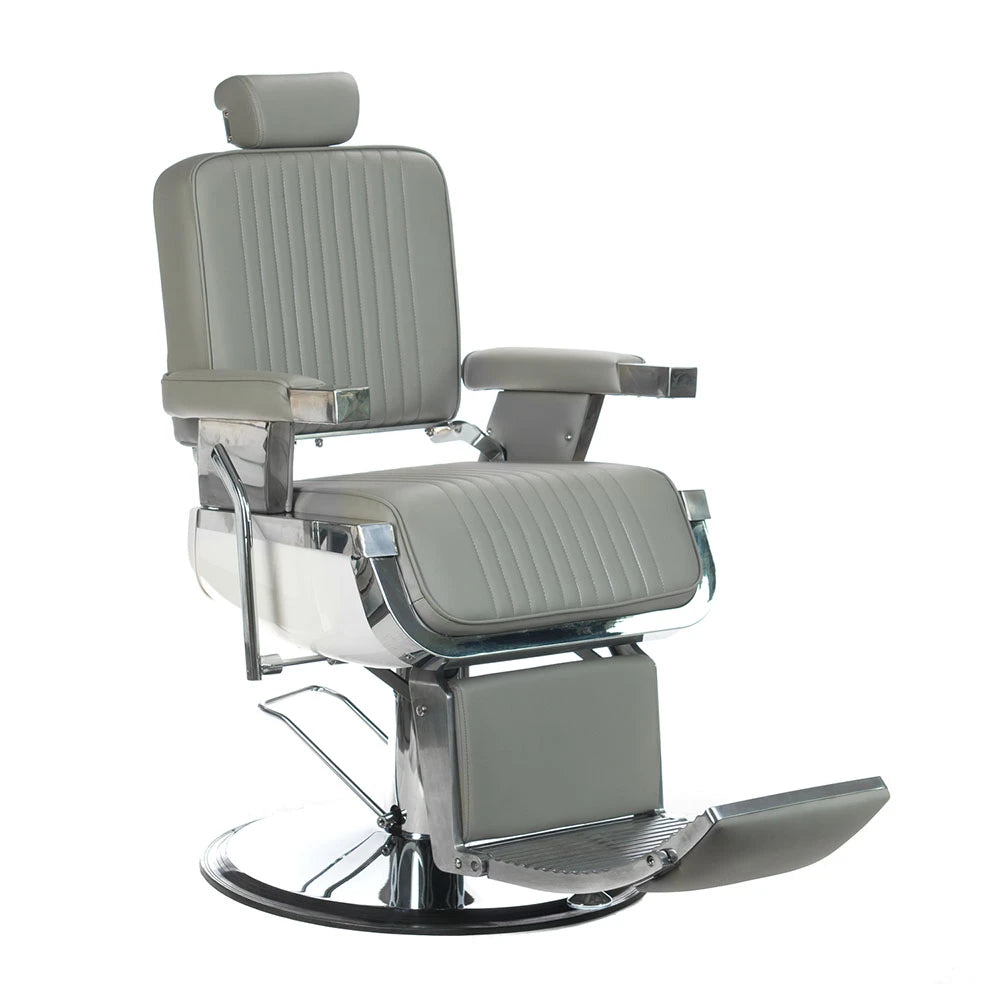 Barber Chair LUMBER BH-31823, light grey