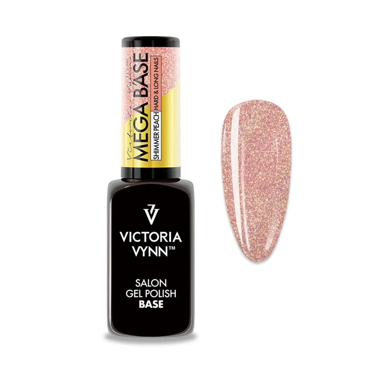Mega Base HARD SHIMMER PEACH, 8 ml