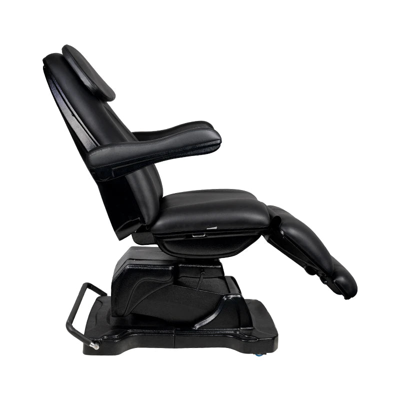 Beauty bed-couche 161, 3 motors, rotating, black