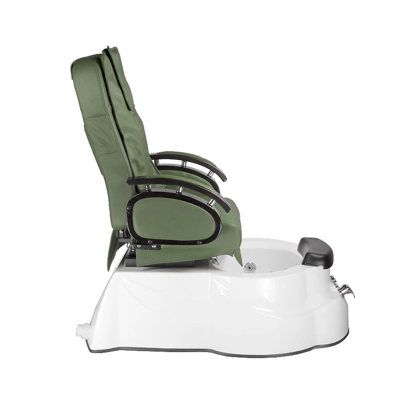 Pädikürenstuhl mit Massage BR-3820D, Grün