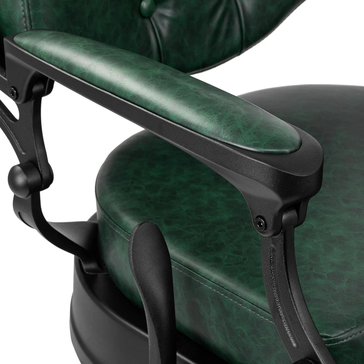 Barber chair Gabbiano President green