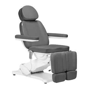Pedikīra krēsls SILLON CLASSIC PEDI, 2 motori, pelēks