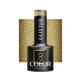 OCHO NAILS Gēla nagu laka Glitter G05, 5 g