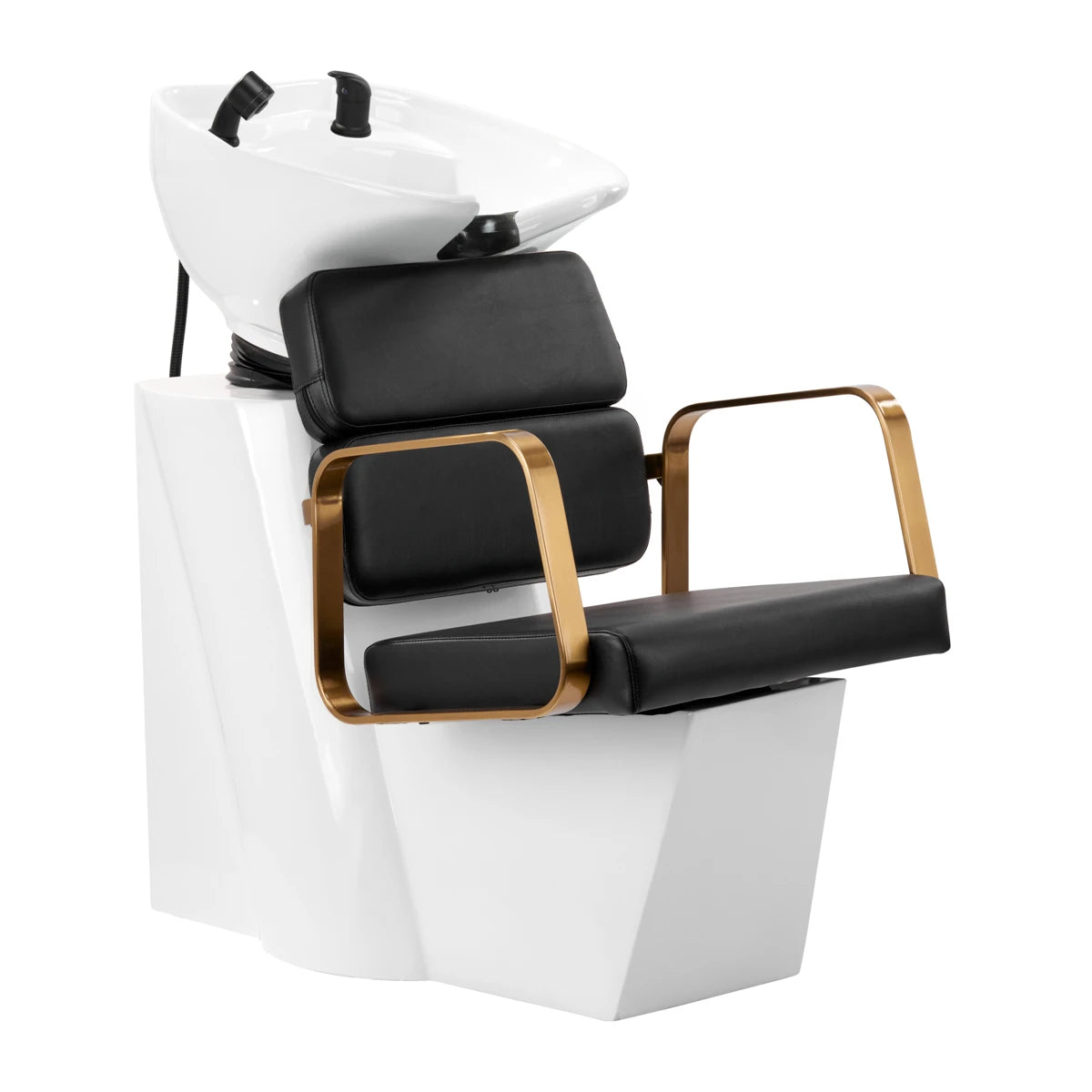coiffure backwash Gabbiano Porto or-noir