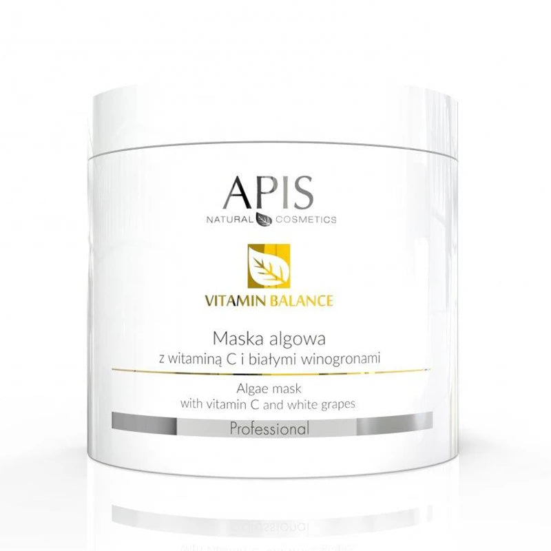 APIS Aļģu maska ar C vitamīnu un baltajām vīnogām, 250 g