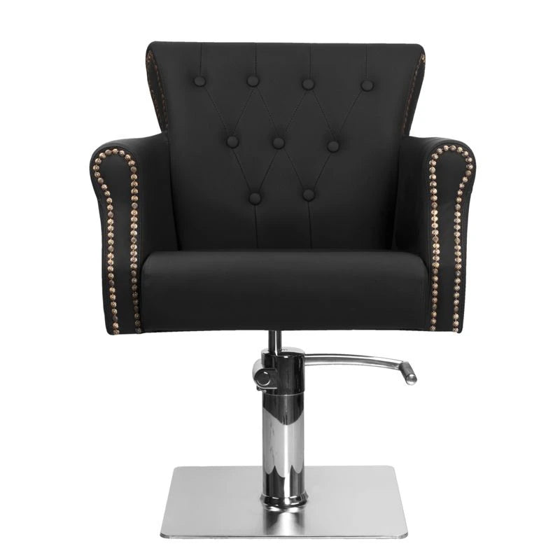 Fauteuil de coiffure cheveux system BER 8541 noir