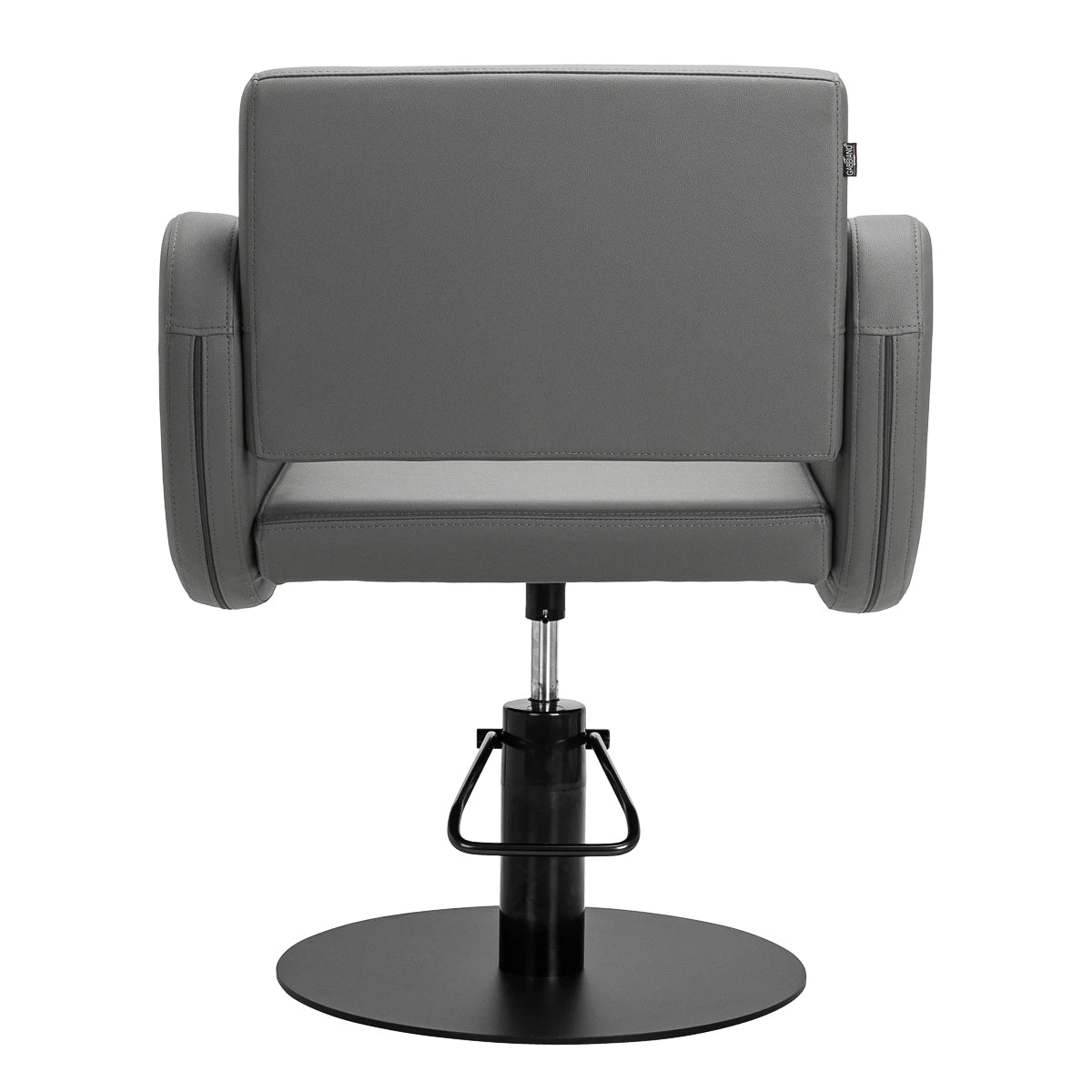Gabbiano hairdressing chair Sewilla Gray black base