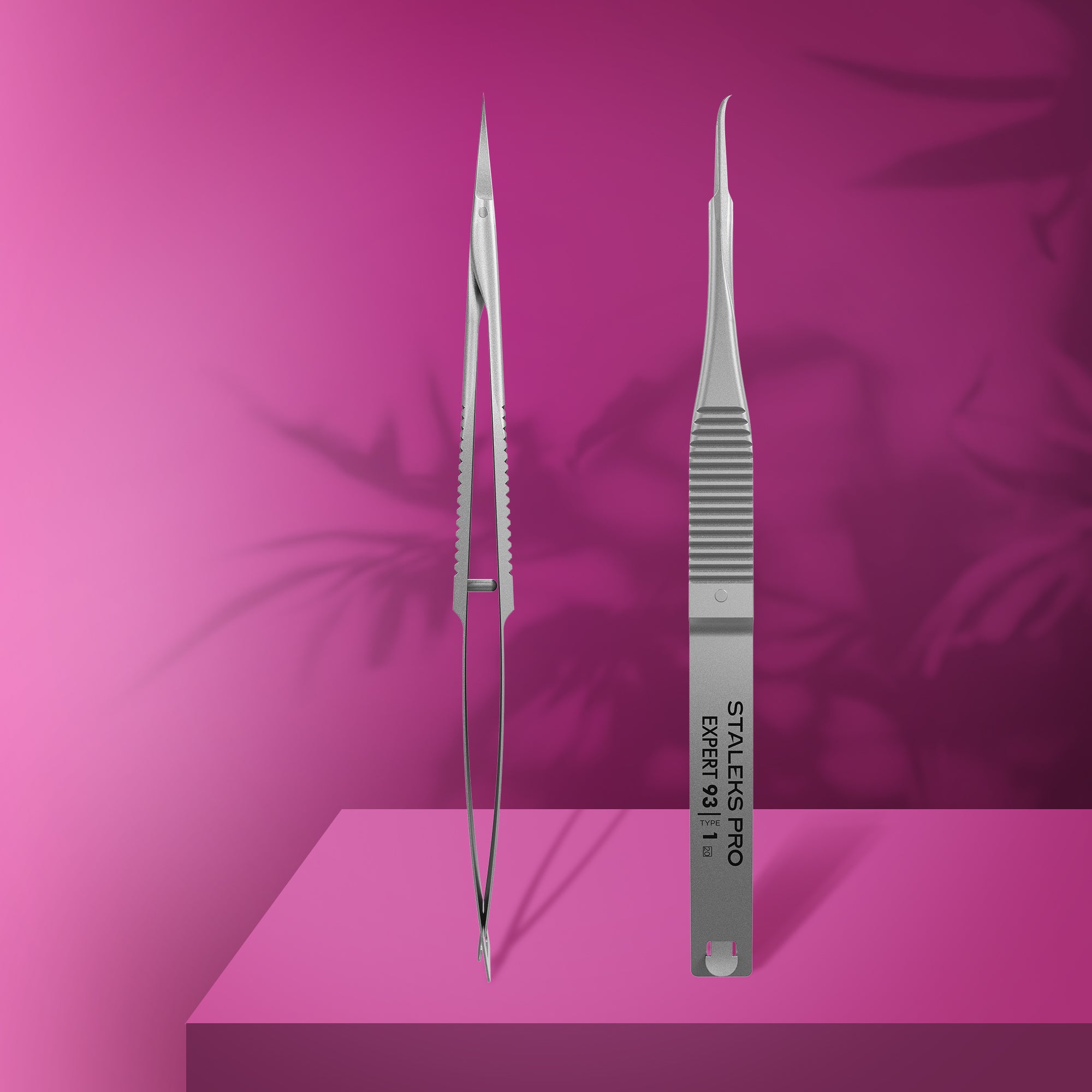 STALEKS EXPERT 93 TYPE 1 Professional cuticle micro scissors with hook