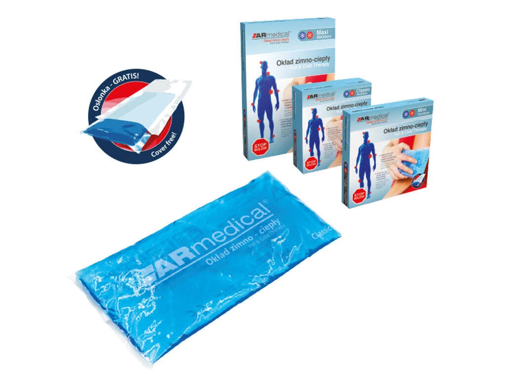 Pochette de gel réutilisable froid-chaud ARmedical Classic, 10x25cm