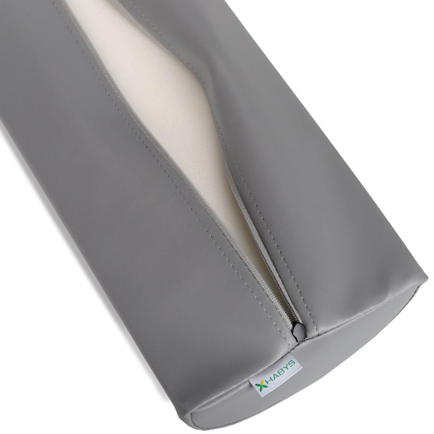 Semi Round Bolster 60x19x9 K029, Grau
