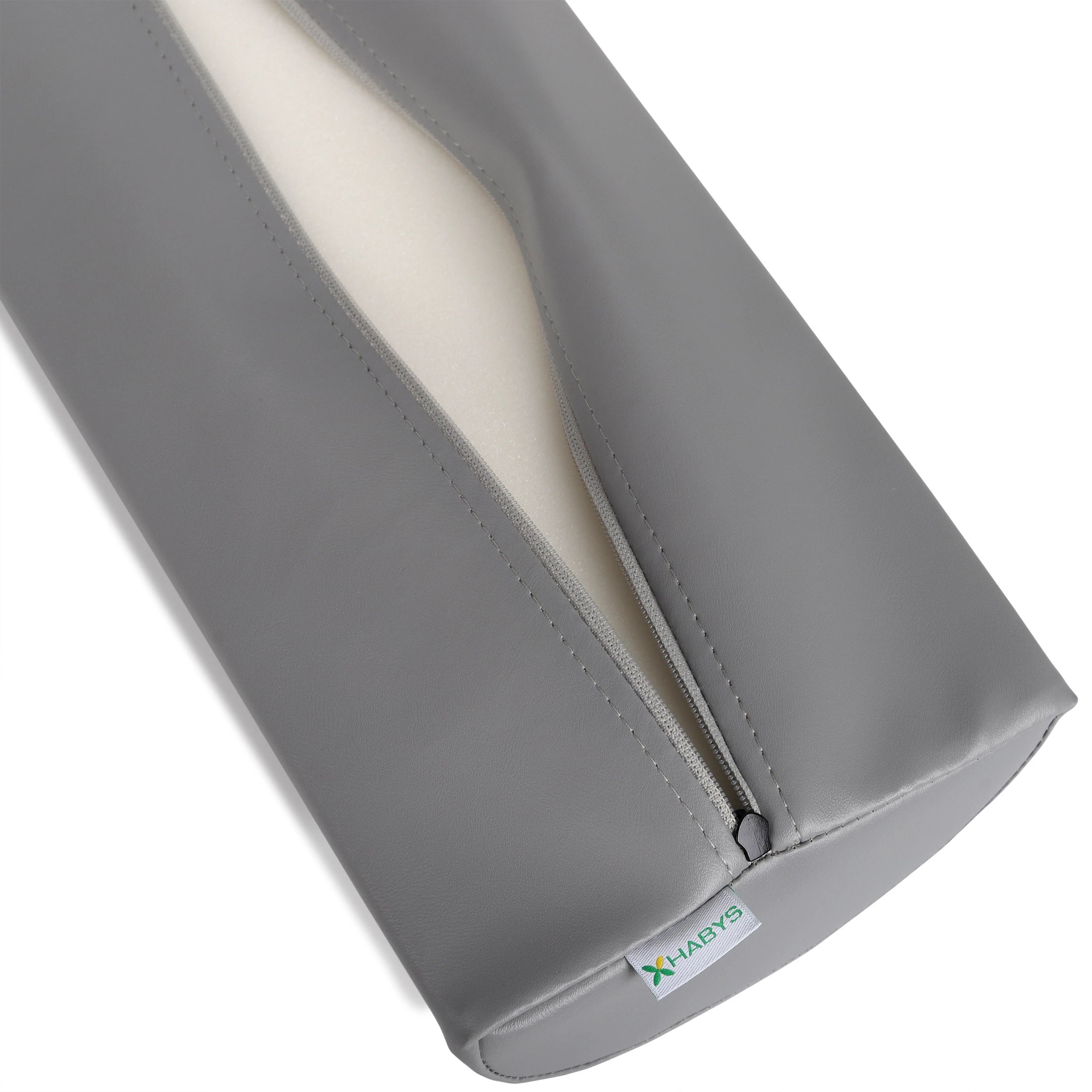 Semi Round Bolster 60x19x9 K029, Grau