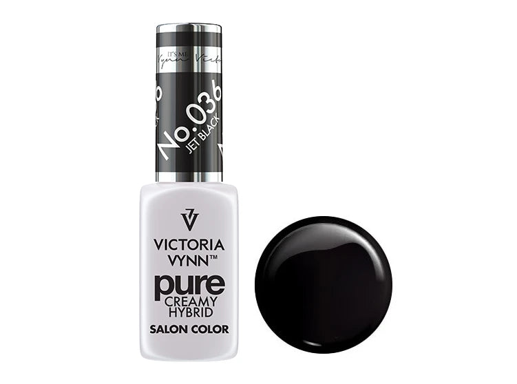 Gellak 036 Jet Black PURE 8 ml