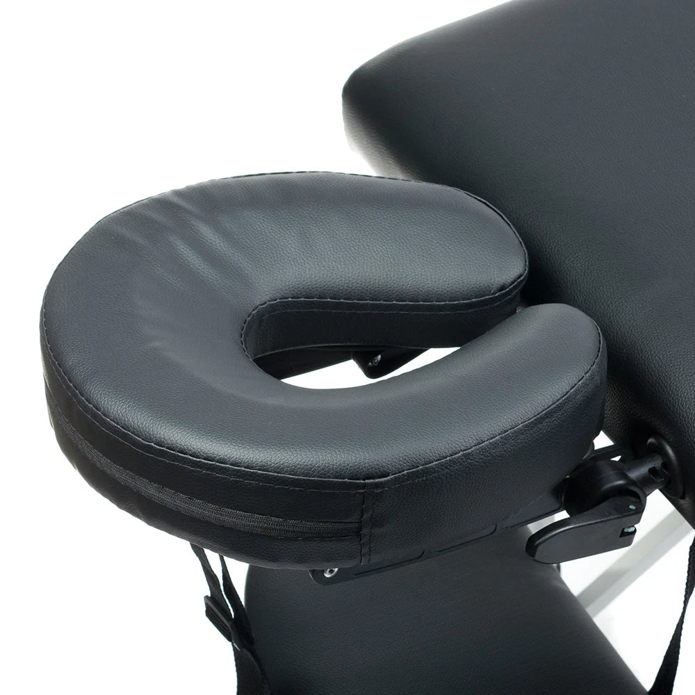 Sulankstomas masažo stalas COMFORT 11, juodas