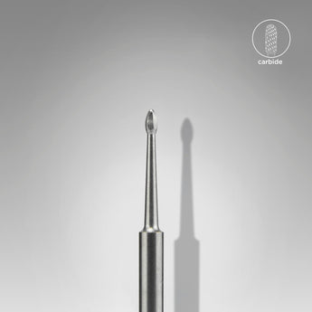 Staleks EXPERT Kõvasulamist puuriotsik küünepuhastusmini, pea läbimõõt 1,2 mm, tööosa 2,5 mm