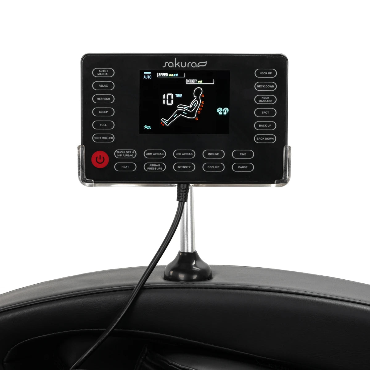 Sakura massage chair Standard 801 black and red