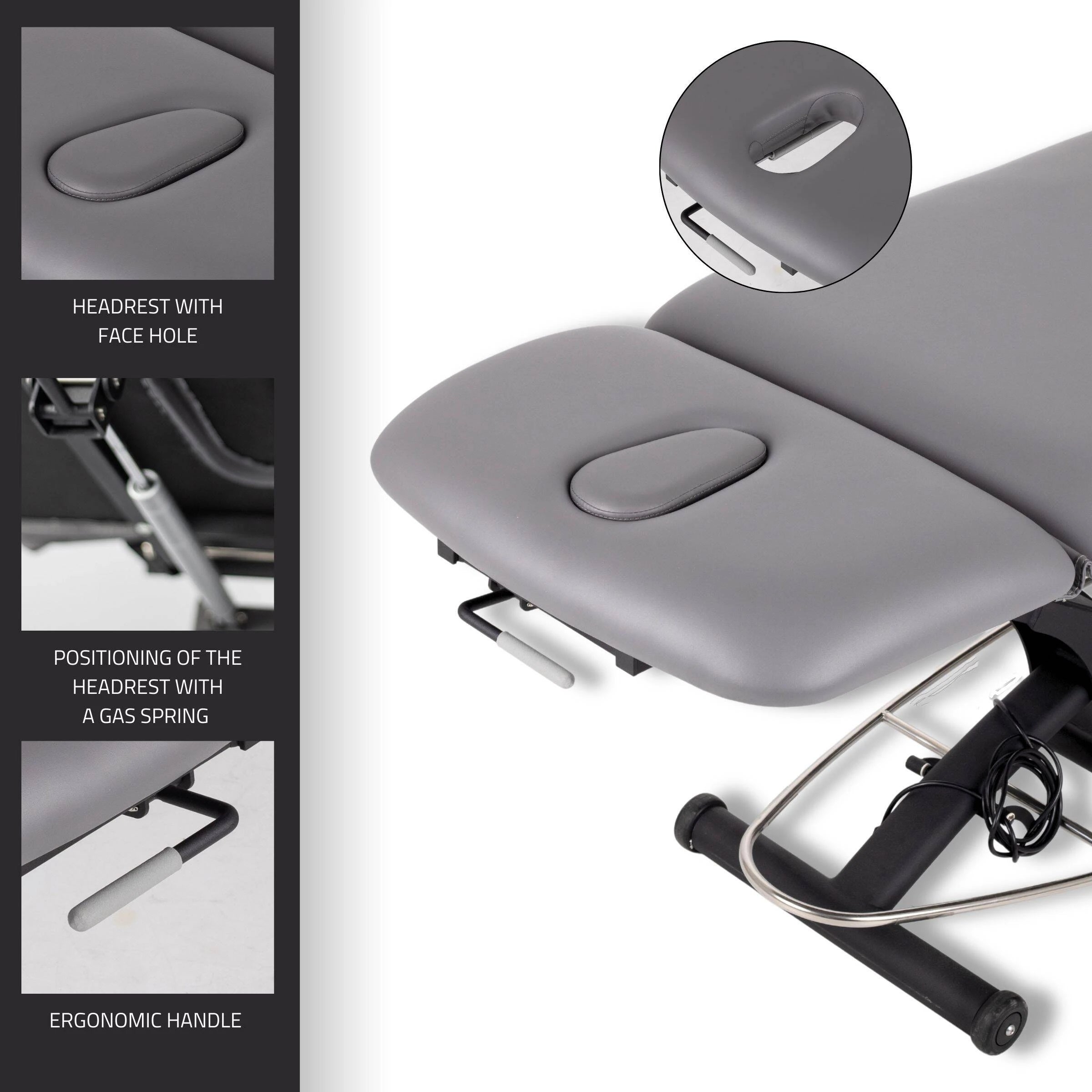 Agila 2 Elektrische Therapieliege Soft Touch K622, Grau