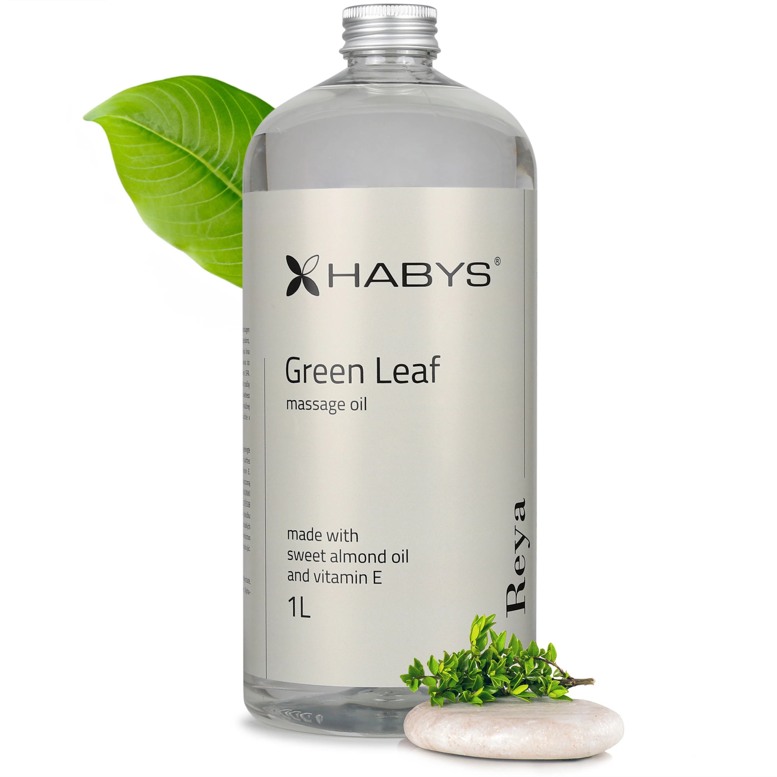Masážní olej, Green Leaf, 1000 ml