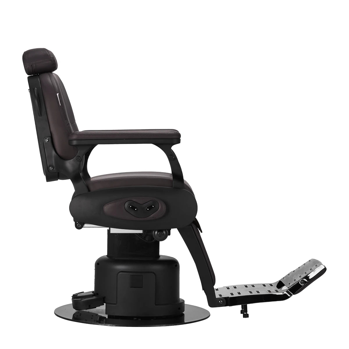 Barber Chair Electric Gabbiano Duke, brown