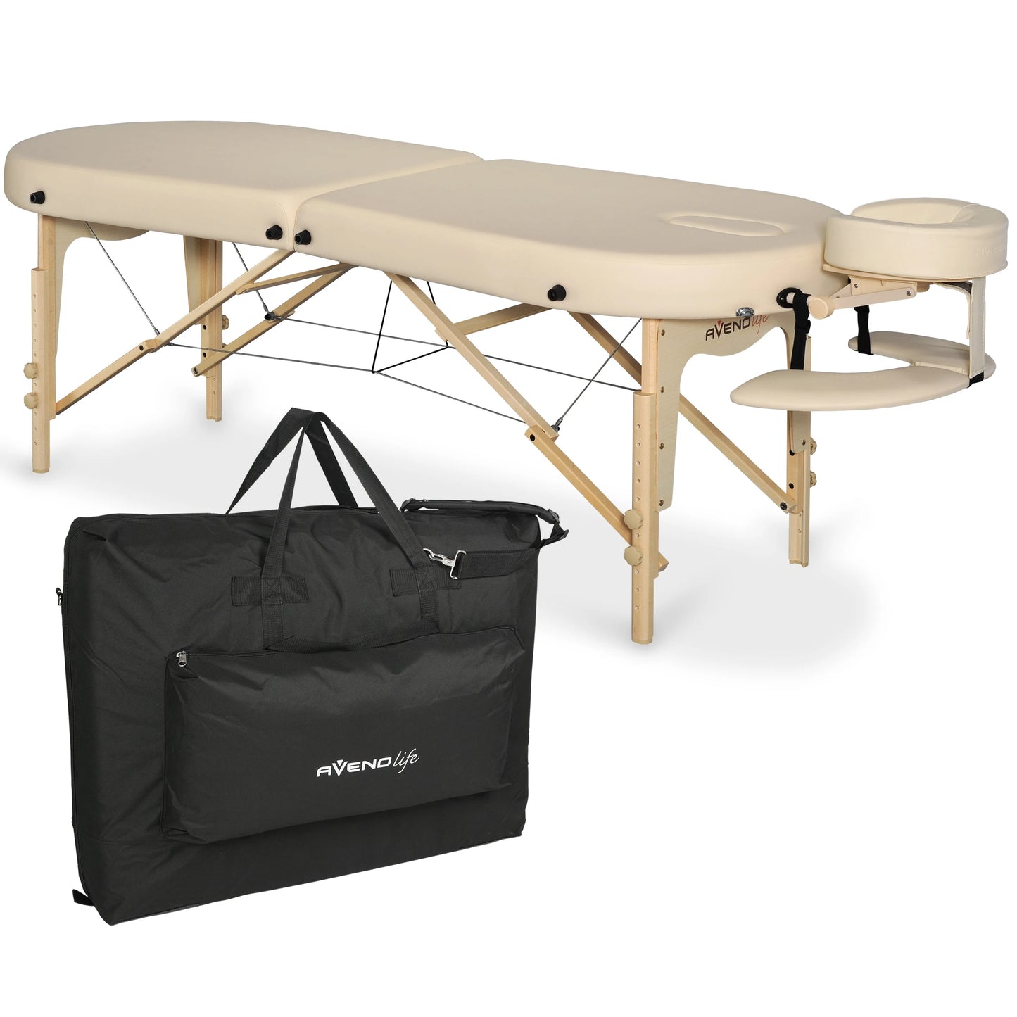 table de massage Elza doux Touch K607 Moco beige