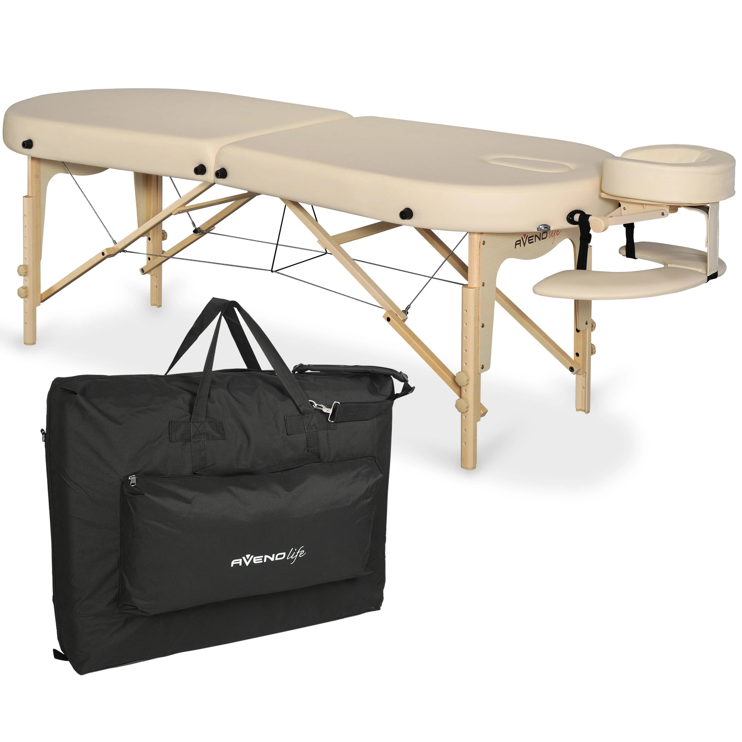 table de massage Elza doux Touch K607 Moco beige