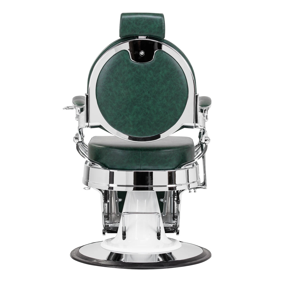 Barber chair Gabbiano President green Chrom