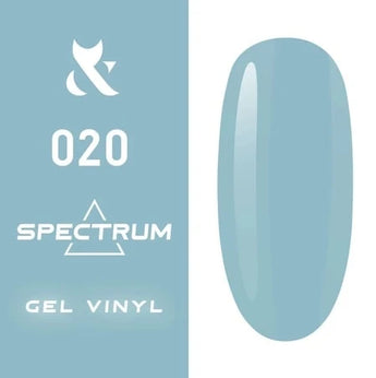 F.O.X Gēla nagu laka Spectrum 020 Gold, 7 ml